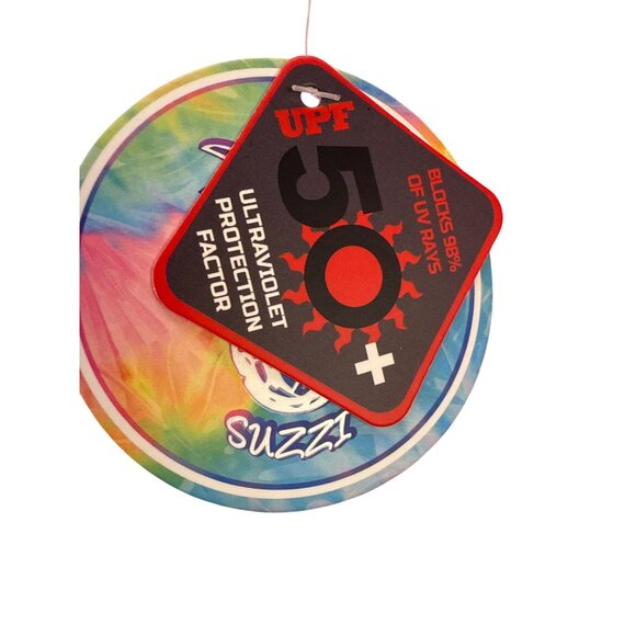 Suzzi UPF 50+ Pink Rash Guard Shirt Long Sleeve Swim Top L 10-12 Activewear - Picture 5 of 8